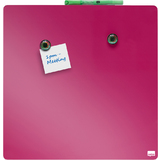 nobo Weißwandtafel, quadratisch, (B)360 x (H)360 mm, pink