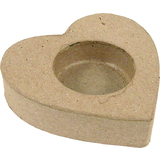 décopatch Pappmaché-Teelichthalter, naturbraun