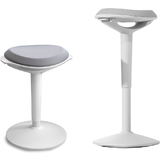 UNiLUX ergonomischer Hocker ergo BOOST, weiß-grau