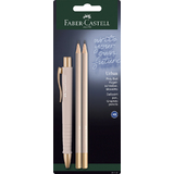 FABER-CASTELL Schreibgeräte-Set poly BALL URBAN, rosa