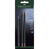 FABER-CASTELL Schreibgeräte-Set poly BALL URBAN, schwarz