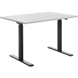 Topstar Sitz-/Steh-Schreibtisch, (B)1.200 mm, schwarz/grau