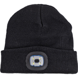 IWH Strickmütze mit LED-Licht, schwarz
