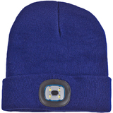 IWH Strickmütze mit LED-Licht, blau