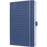 sigel buchkalender Jolie flair 2026, Kunstleder, A5, blau