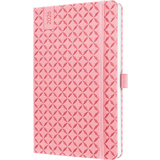 sigel buchkalender Jolie flair 2026, Kunstleder, A5, rosa