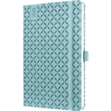 sigel buchkalender Jolie flair 2026, Kunstleder, A5, himmel-