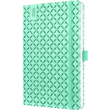 sigel buchkalender Jolie flair 2026, Kunstleder, A5, mint