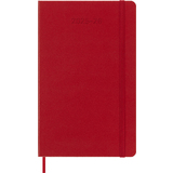 MOLESKINE buchkalender 2025/2026, 18 Monate, L/A5, hellrot