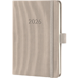 sigel taschenkalender Conceptum 2026, ca. din A6, taupe