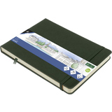 kangaro Skizzenbuch, 80 Blatt, din A5 quer, forest green