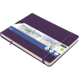 kangaro Skizzenbuch, 80 Blatt, din A5 quer, purple heart