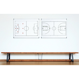 Bi-Office Weißwandtafel Fußballfeld, 600 x 450 mm