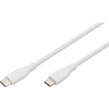 DIGITUS usb 2.0 Silikon-Anschlusskabel, USB-C, 0,5 m, wei