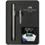 FABER-CASTELL Schreibgeräte-Set neo Slim Edelstahl, matt