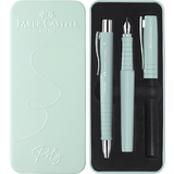 FABER-CASTELL Schreibgeräte-Set poly BALL/PEN, caribic blue