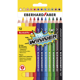 EBERHARD faber Dreikant-Buntstift tri WINNER, 12er Etui