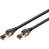 DIGITUS Patchkabel, Kat. 8.1, S/FTP, 0,5 m, schwarz