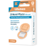 Lifemed wund-pflaster "Allround", rund, hautfarben