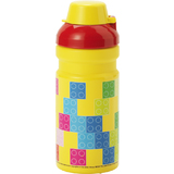 LEGO trinkflasche BRICK PATTERN, 390 ml, gelb