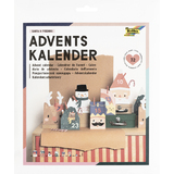 folia adventskalender SANTA & FRIENDS, 72-teilig