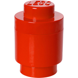 LEGO aufbewahrungsstein STORAGE brick 1 ROUND, 950 ml, rot