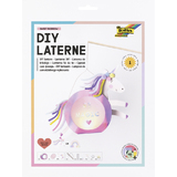 folia laternen-bastelset SWEET RAINBOW, irisierend-pink