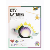 folia laternen-bastelset SUPER DINOS, metallic-grn