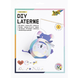 folia laternen-bastelset SPACE SAFARI, metallic-irisierend