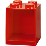 LEGO bausteinregal BRICK shelf 4, Breite: 159 mm, rot