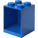 LEGO bausteinregal BRICK shelf 4, Breite: 159 mm, blau