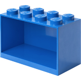 LEGO bausteinregal BRICK shelf 8, Breite: 318 mm, blau