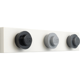 LEGO wandgarderobe WALL hanger RACK, 3 Haken
