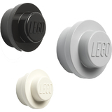 LEGO garderobenhaken-set WALL hanger SET, wei/schwarz/grau