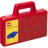LEGO sortierkoffer SORTING case TO GO, rot-transparent