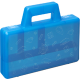 LEGO sortierkoffer SORTING case TO GO, blau-transparent