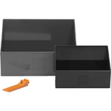 LEGO schaufel-set BRICK scooper SET, 2-teilig,schwarz & grau