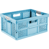 keeeper profi-klappbox "eco lea", 32 Liter, sky blue