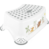 keeeper kids Tritthocker "tomek lion king, weiß mit Aufdruck