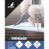 kangaro notizblock DIN A6, liniert, 100 Blatt