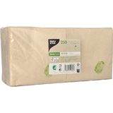 PAPSTAR Cocktail-Servietten, 240 x 240 mm, 2-lagig, natur