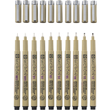 SAKURA fineliner PIGMA MICRON, 10er Etui, schwarz