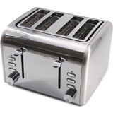Little balance 4-Scheiben-Toaster premiuum Inox, Edelstahl
