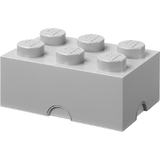 LEGO aufbewahrungsstein STORAGE brick 6, 8,47 Liter, grau