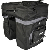 FISCHER Fahrrad-Gepcktrgertasche, 3-fach, schwarz