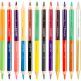 Kores buntstifte Kolores jumbo DUO, 12er Karton-Etui