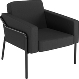 PAPERFLOW outdoor-besuchersessel MEDSO klassik L, anthrazit