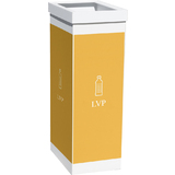 PAPERFLOW wertstoffsammelbox fr Leichtverpackungen, wei