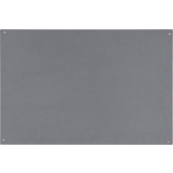Bi-Office Filztafel, rahmenlos, 1.200 x 900 mm, grau
