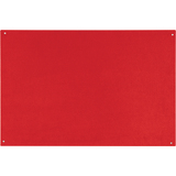 Bi-Office Filztafel, rahmenlos, 1.200 x 900 mm, rot